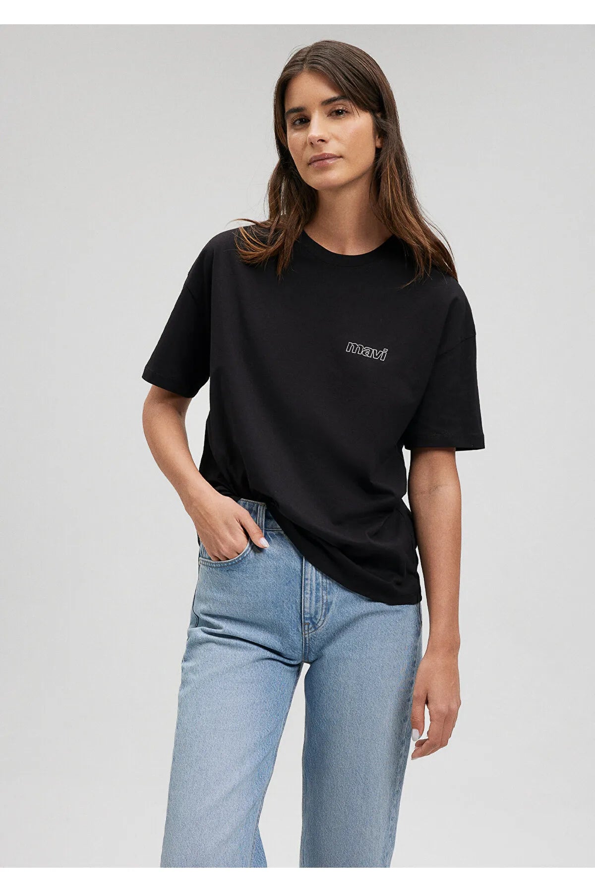 Logo Printed White T-Shirt