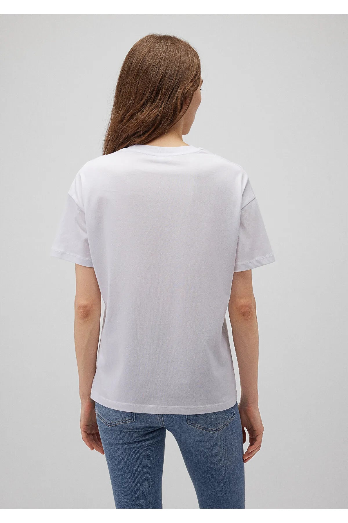 Logo Printed White T-Shirt