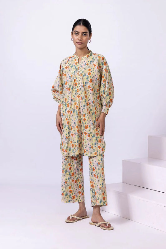 Printed | Ripple Crinkle Kurta