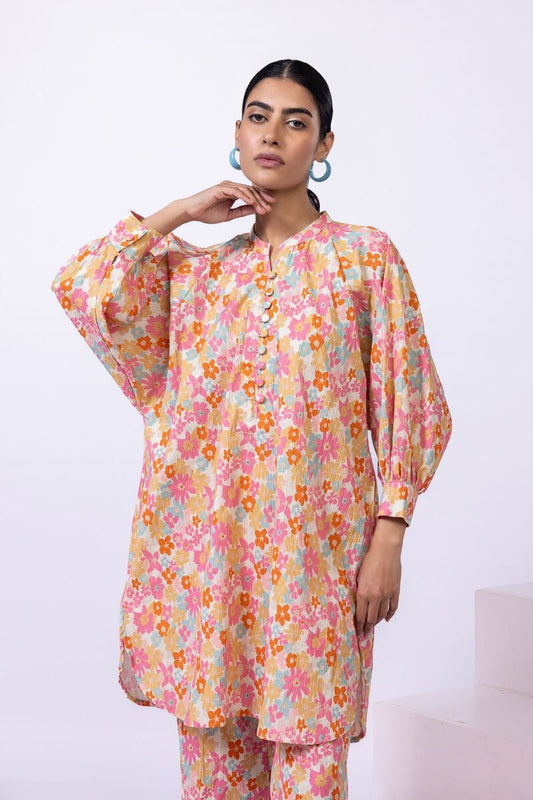Printed | Ripple Crinkle Kurta