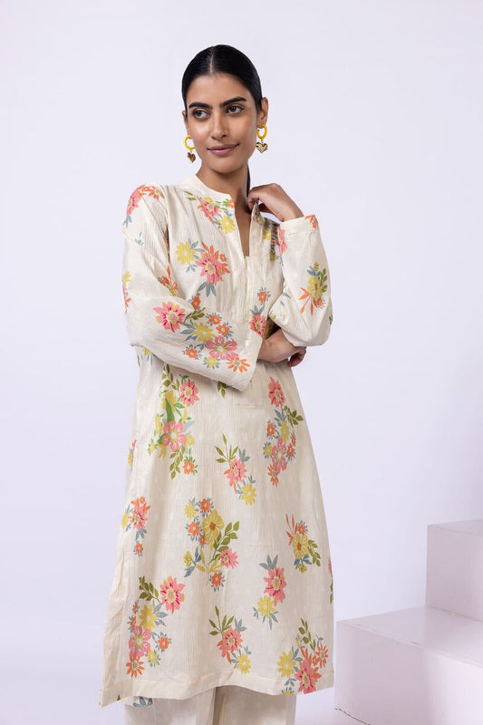 Printed | Ripple Crinkle Kurta