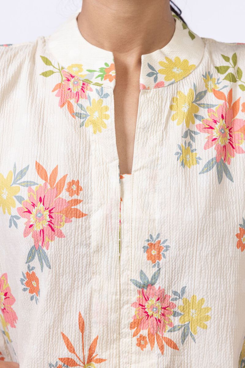 Printed | Ripple Crinkle Kurta