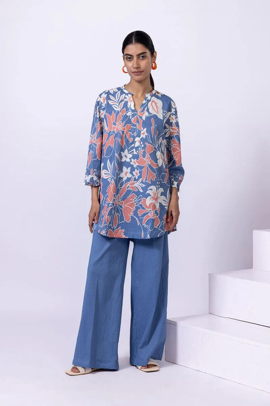 Printed | Ripple Crinkle Kurta
