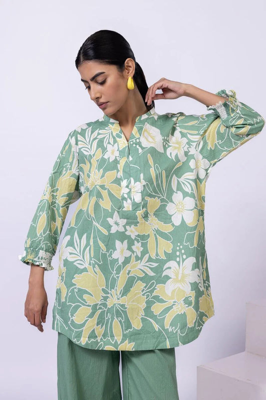 Printed | Ripple Crinkle Kurta