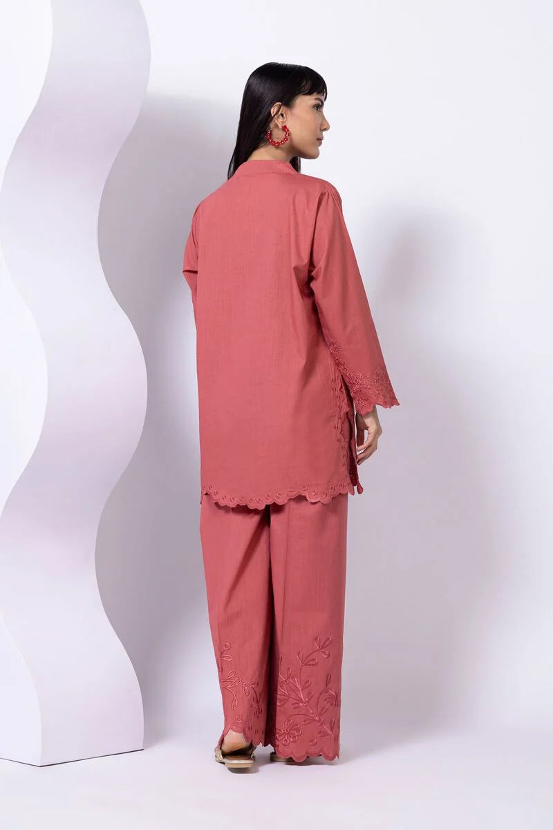 Embroidered | Crosshatch Poplin Kurta
