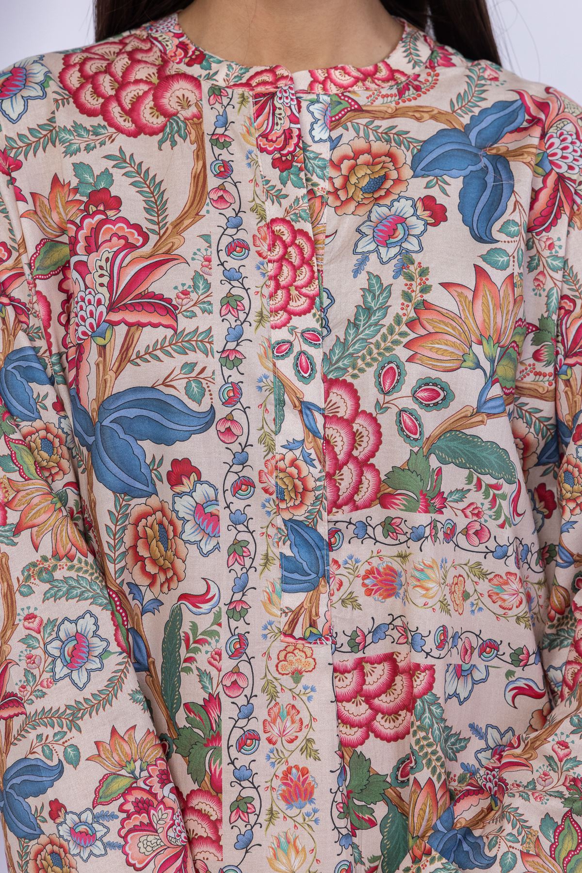 Printed Kurta Top #1301