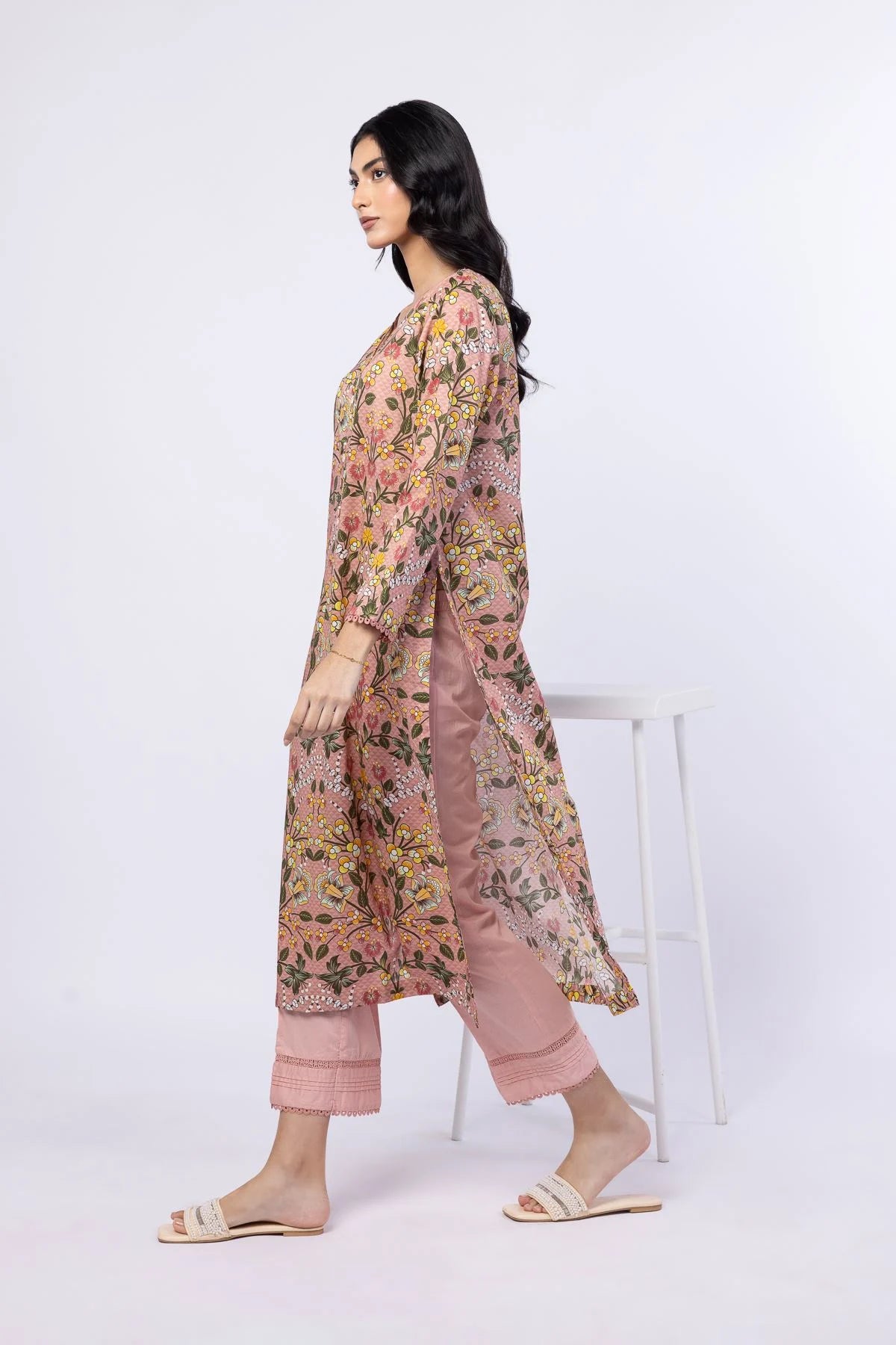 Printed Kurta Top #1302