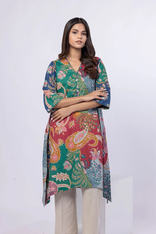 Printed Kurta Top #1289