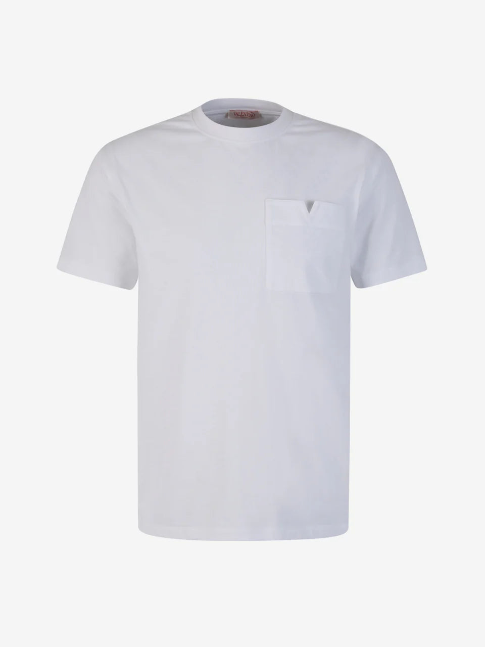 Pocket Cotton T-Shirt White
