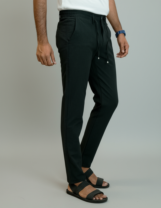 Men's Cotton Pant - Black