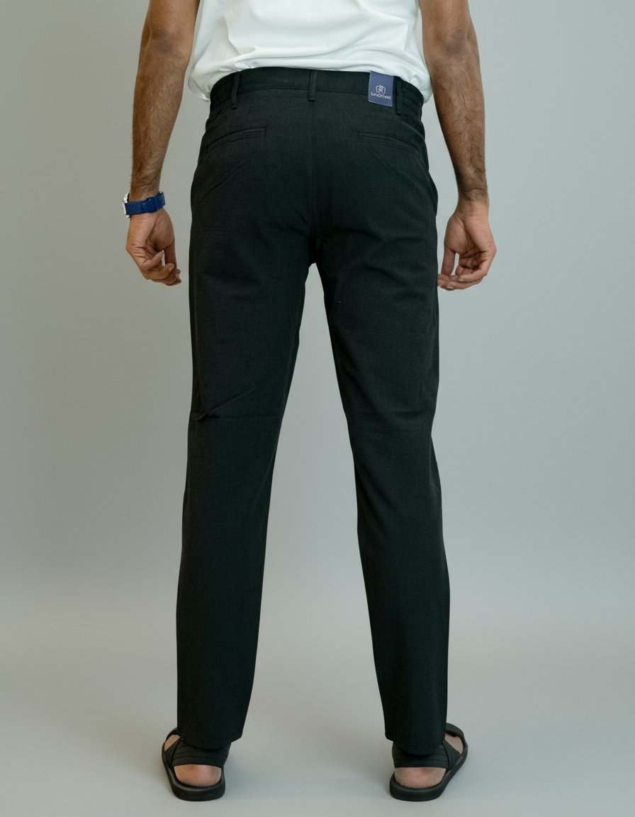 Men's Cotton Pant - Black