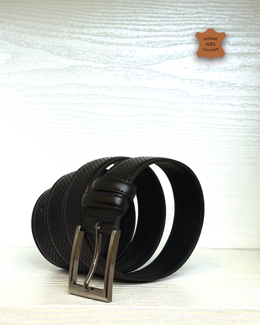Leather Belt - Black K40-3.5CM
