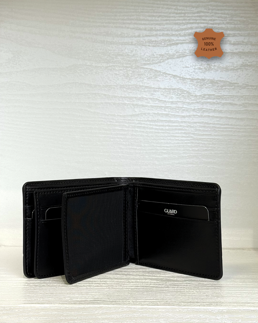 Croco Genuine Leather Men's Wallet