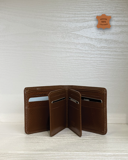 Men's Detailed Leather Wallet - 811G03