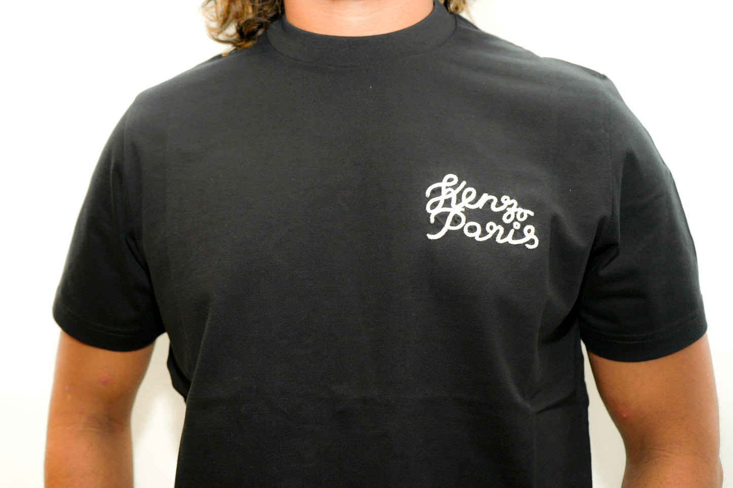 HEART' OVERSIZED EMBROIDERED T-SHIRT