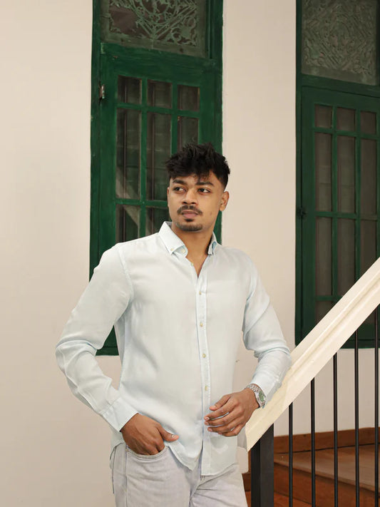 Twill Shirt - Tranquil