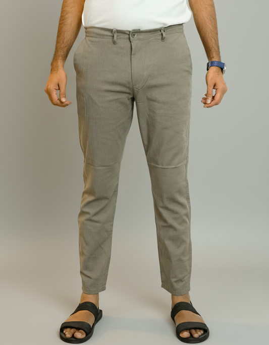 Men's Cotton Pant - Khaki