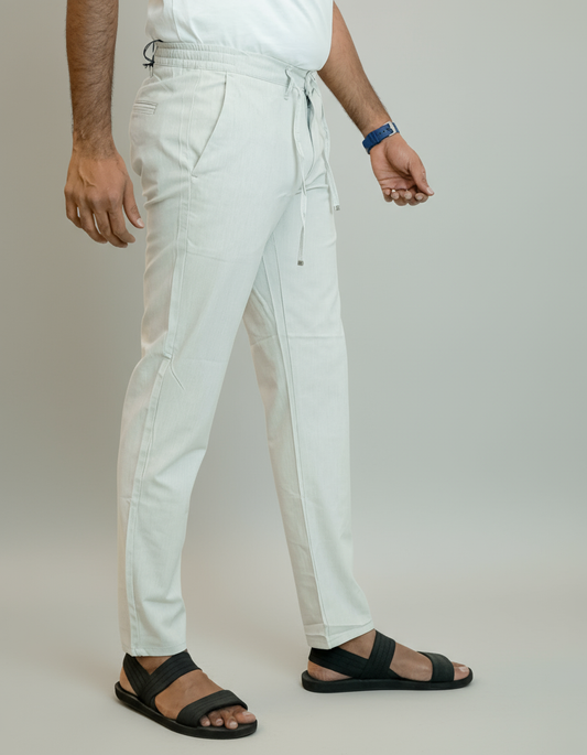 Men's Cotton Pant - Off White
