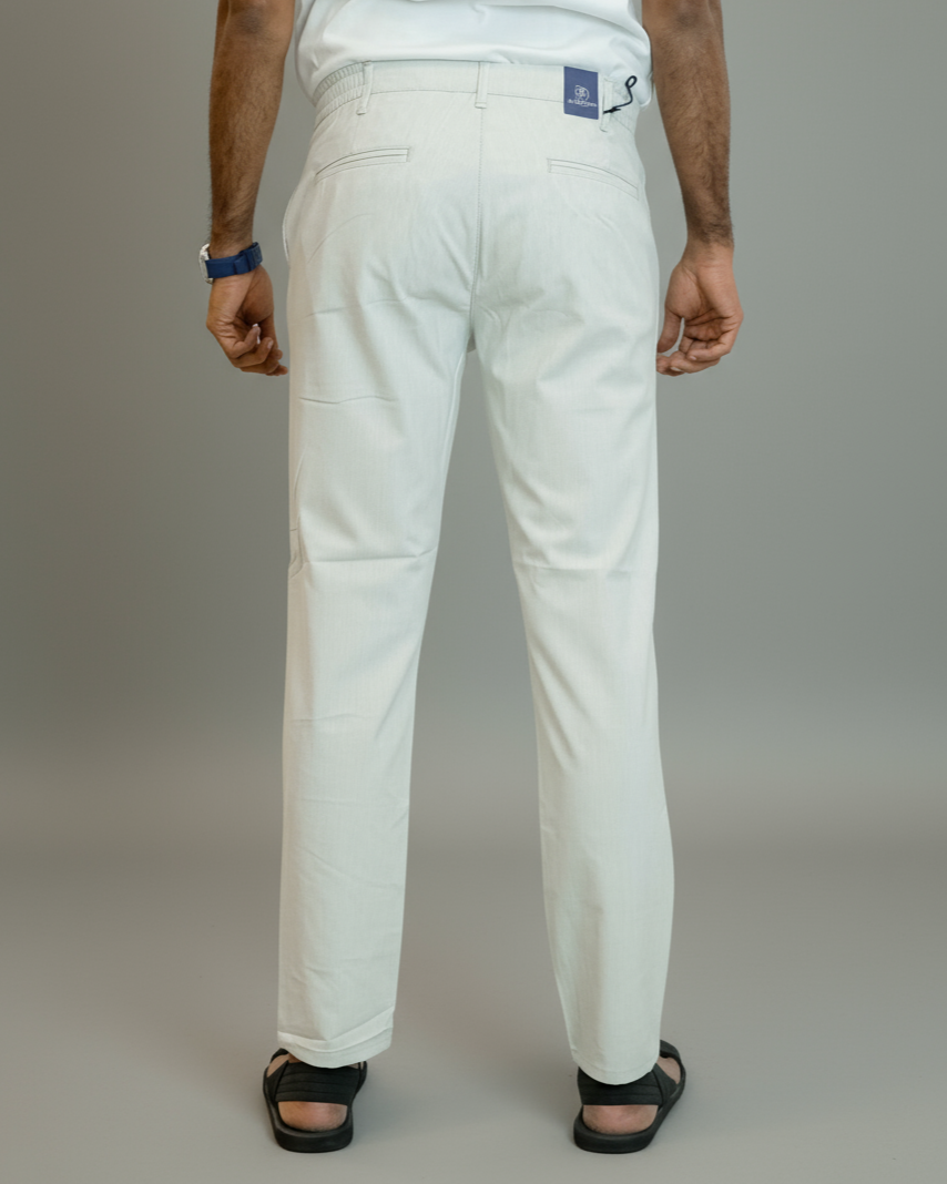 Men's Cotton Pant - Off White