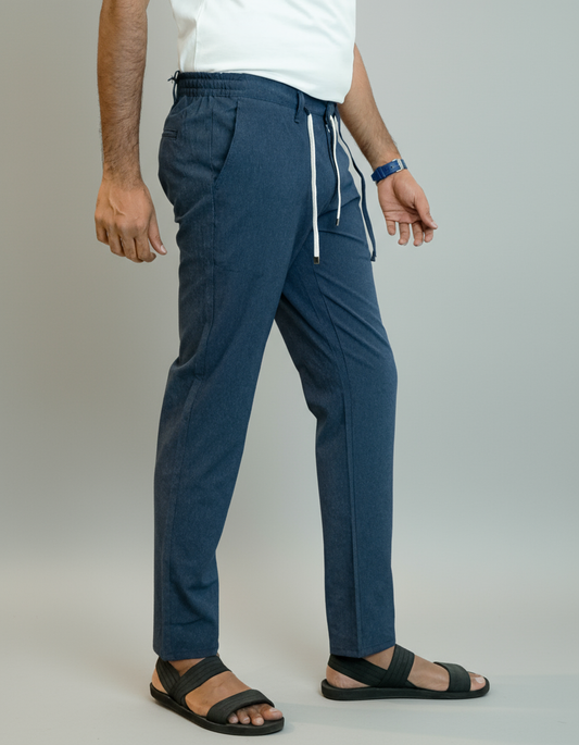 Men's Cotton Pant - Indigo