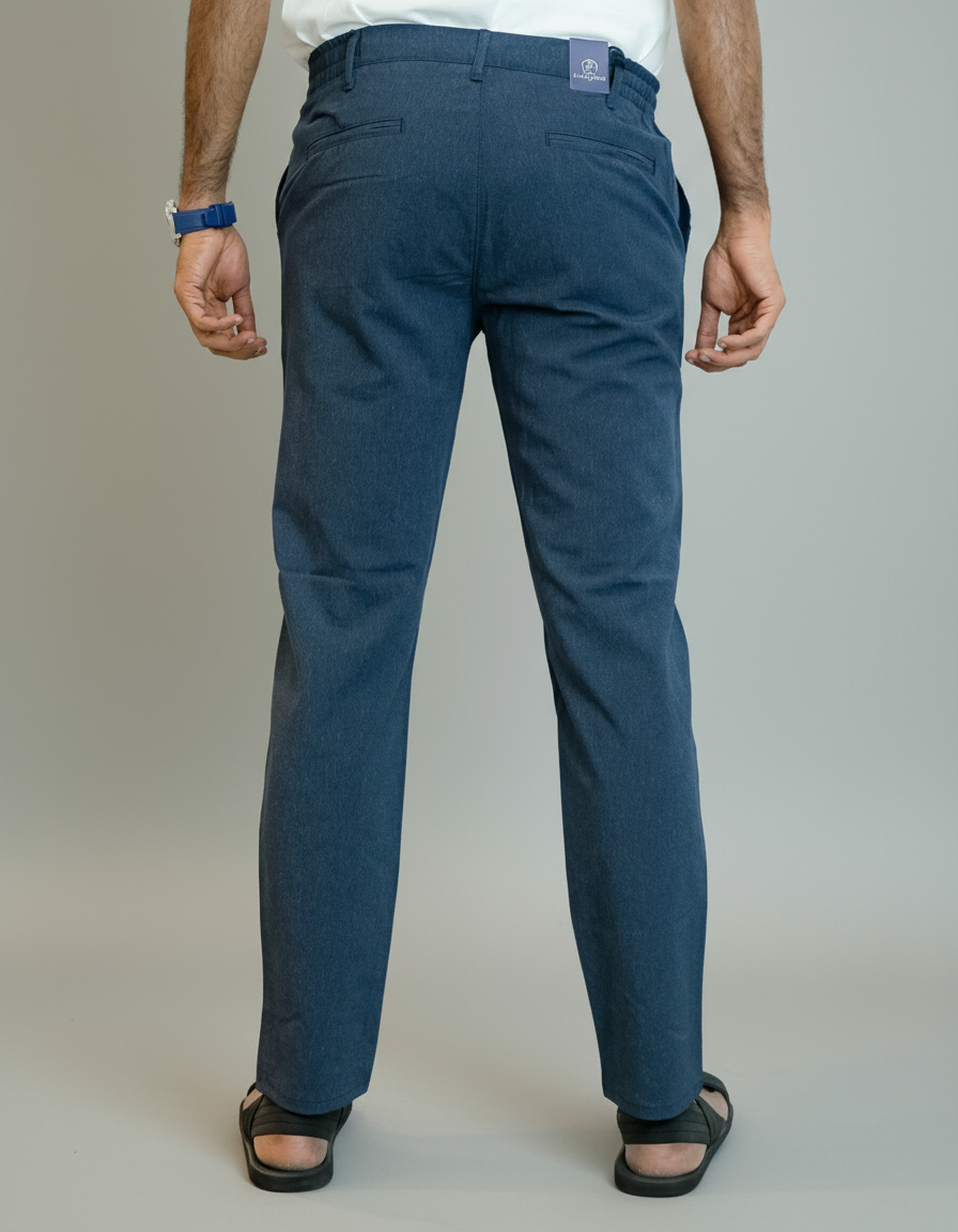 Men's Cotton Pant - Indigo