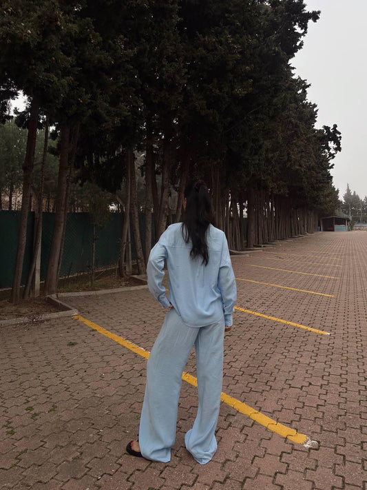 Women’s Summer Co-ord Set – Blue