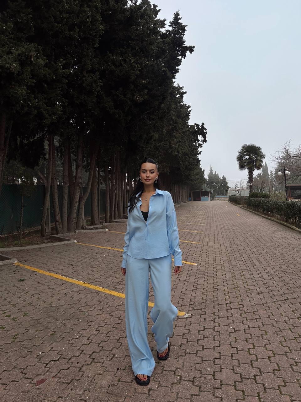 Women’s Summer Co-ord Set – Blue