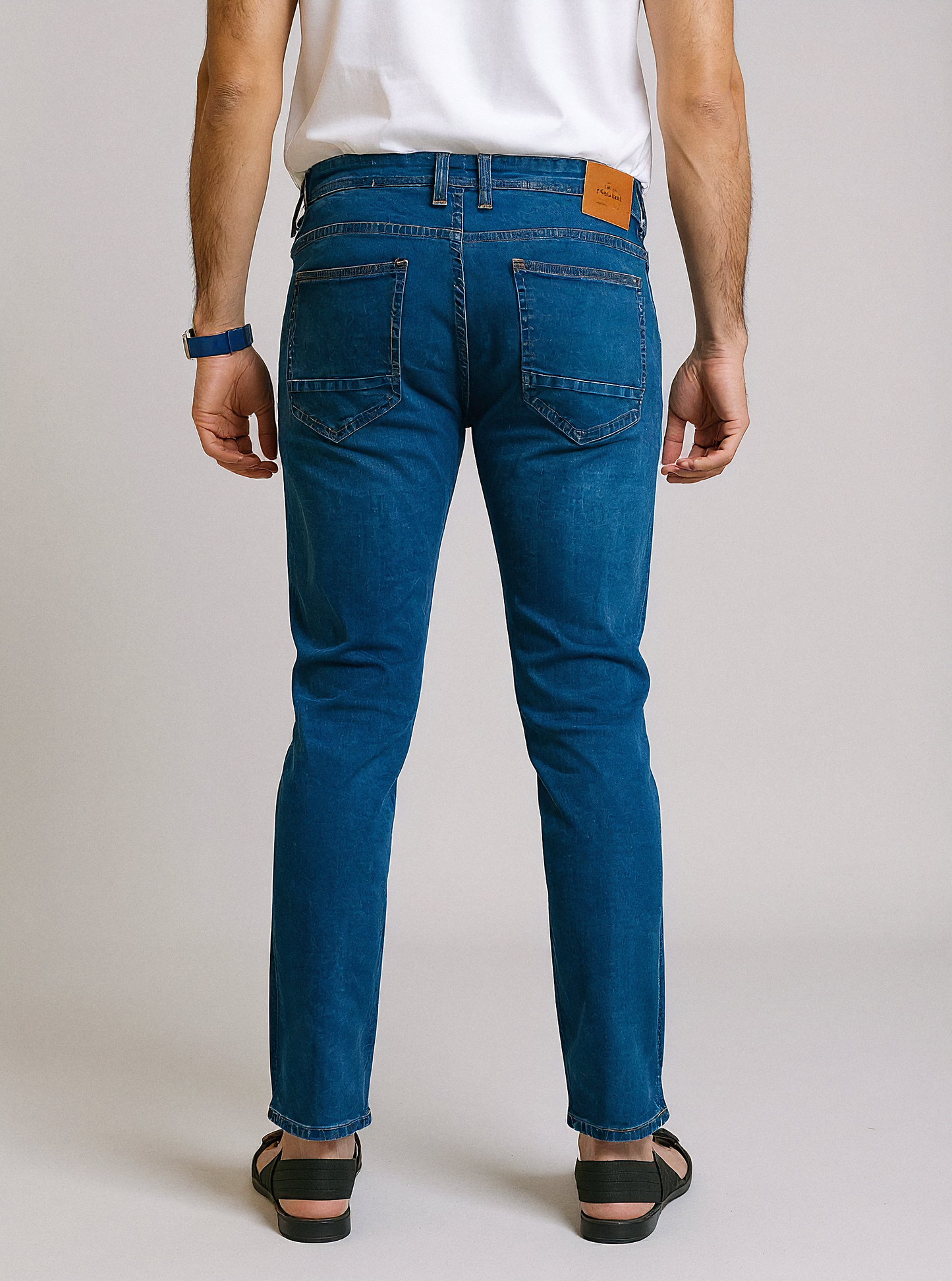 ZR Men’s Slim Fit Blue Jeans