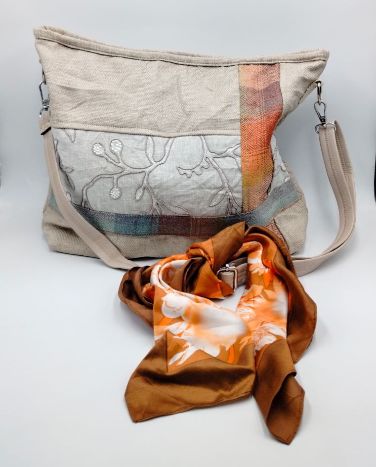 Artisan Patchwork Shoulder Bag -