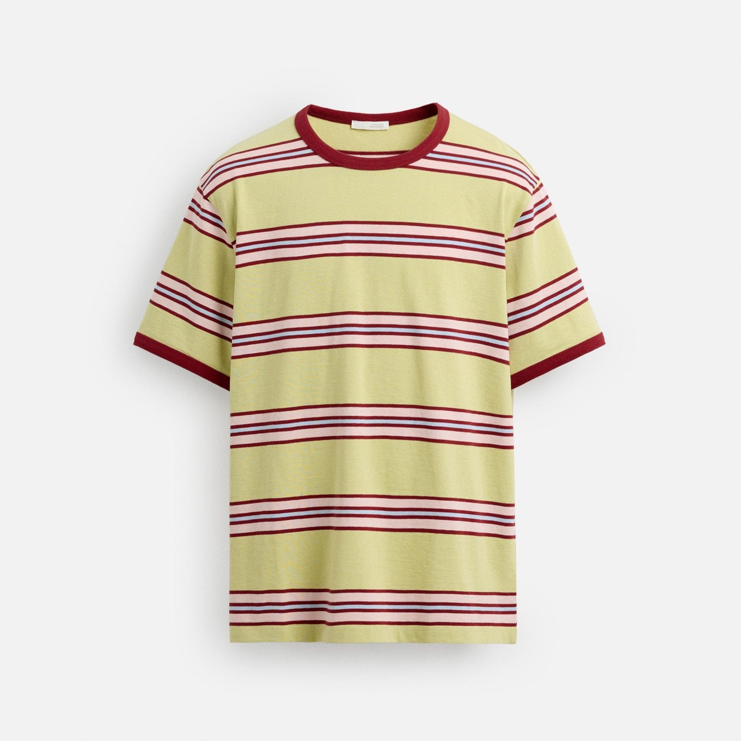 STRIPED CONTRAST T-SHIRT