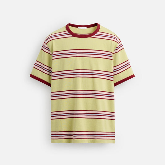 STRIPED CONTRAST T-SHIRT