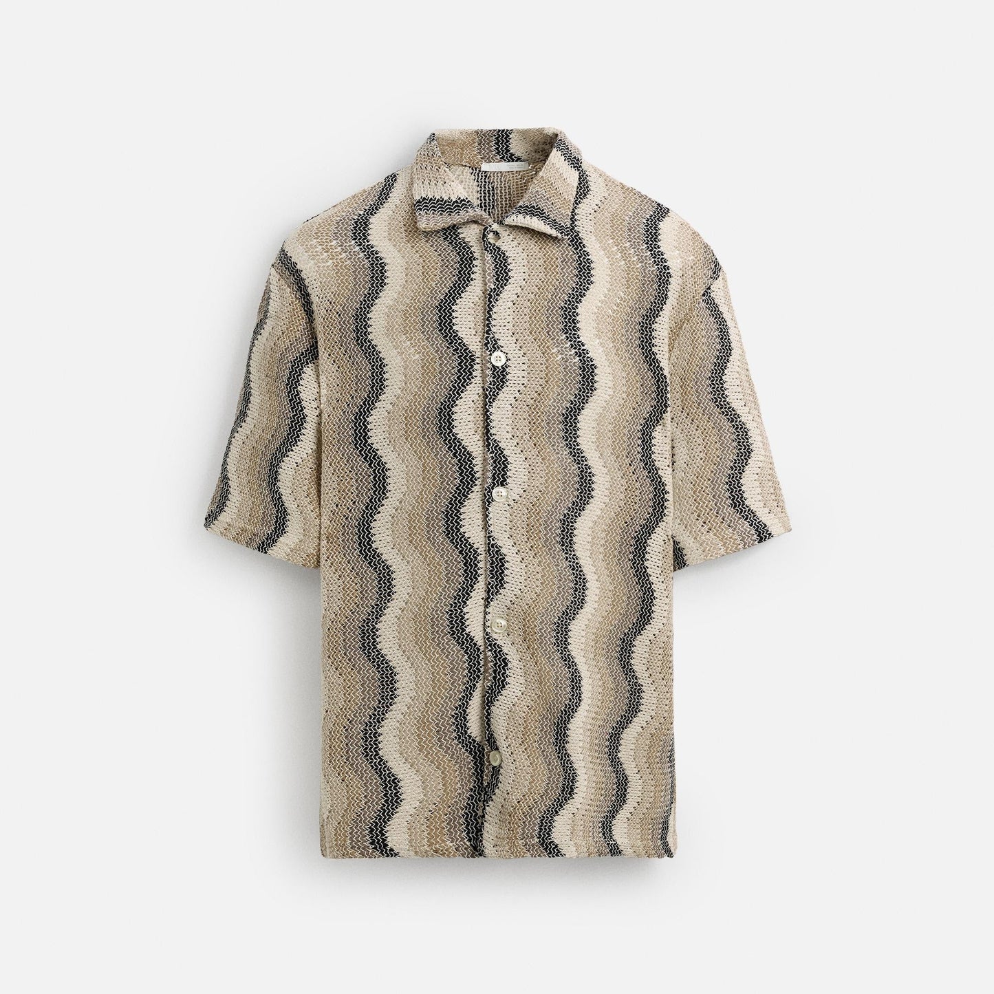 Wavy Textured Shirt