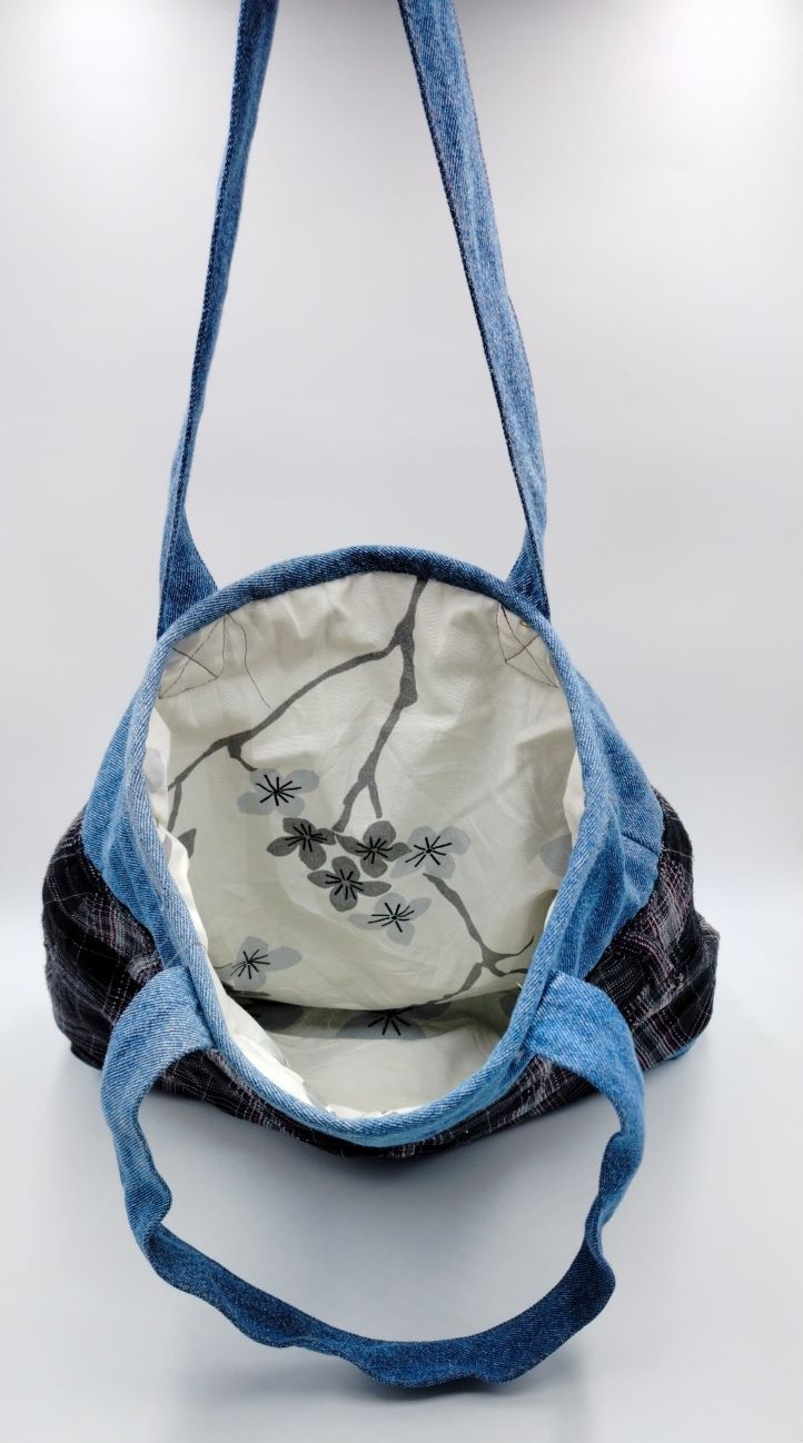 Denim Bag Made from Jeans & Skirt