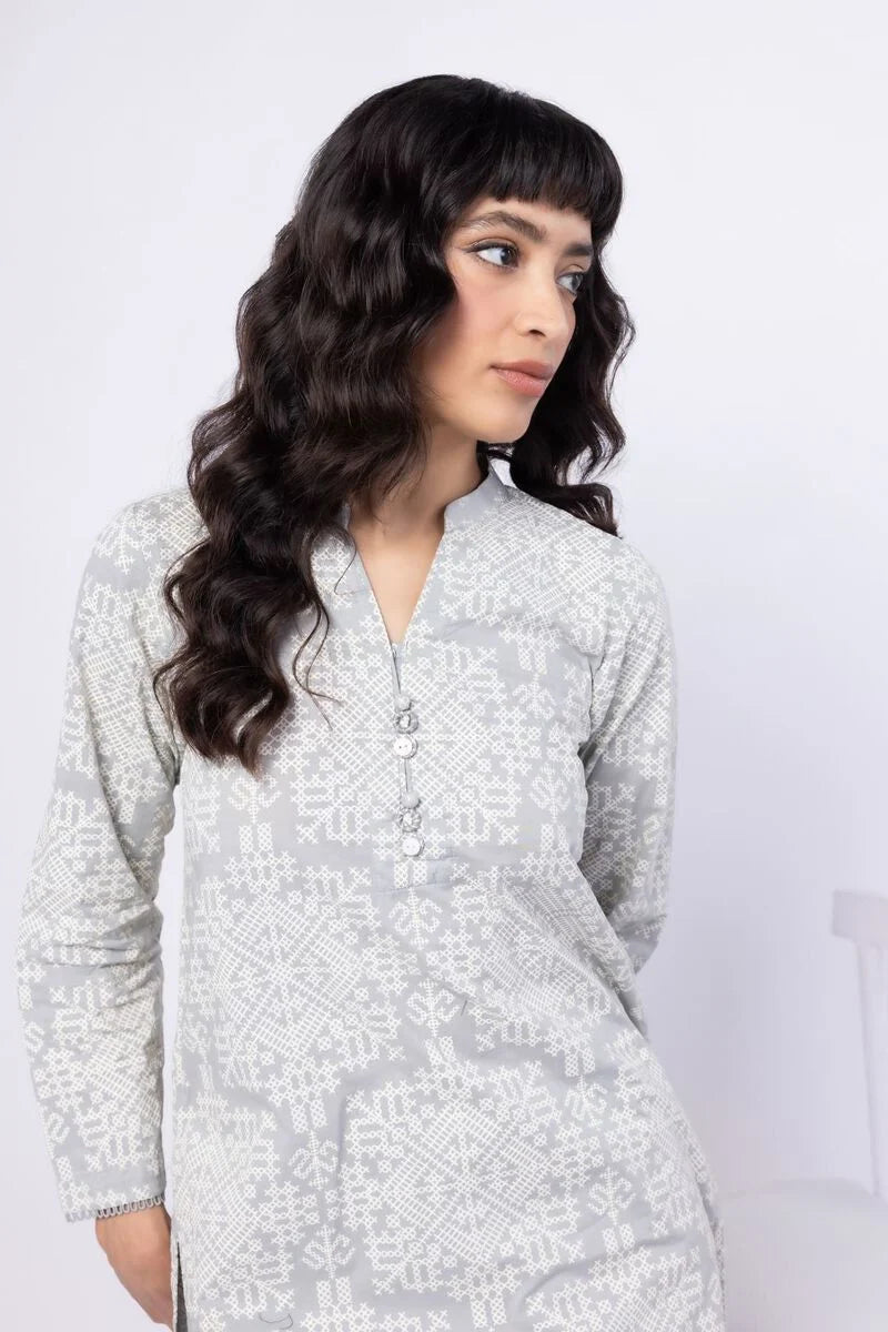 Printed Kurta Top #1292