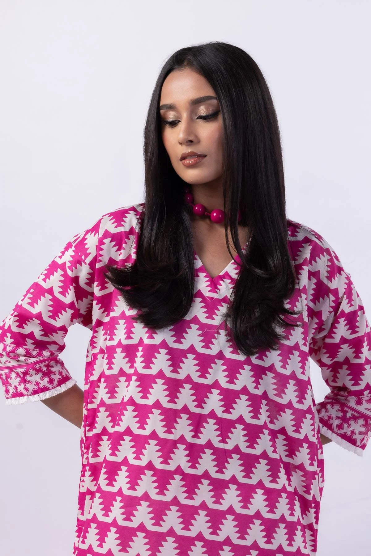 Printed Kurta Top #1300