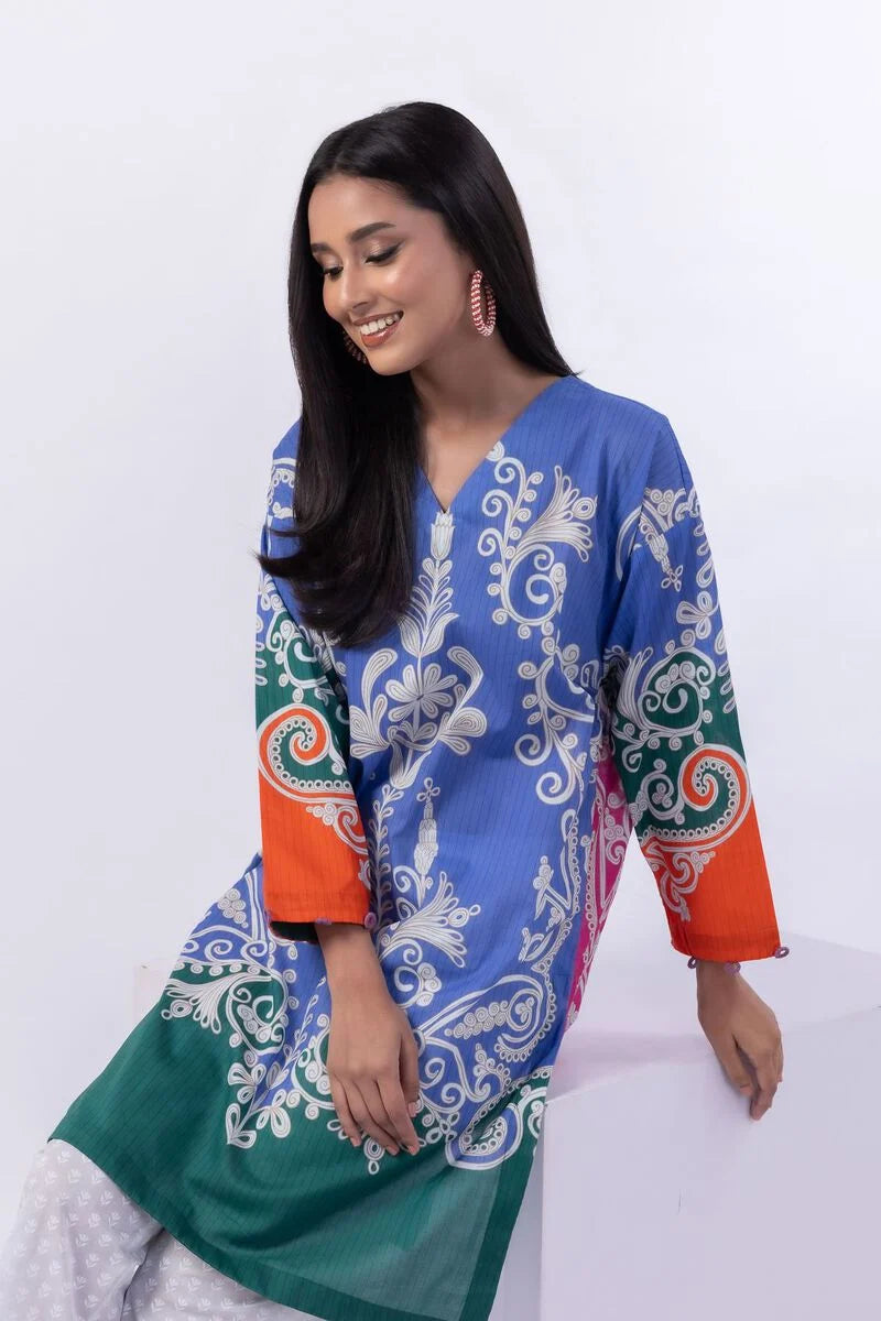 Printed Kurta Top #1290