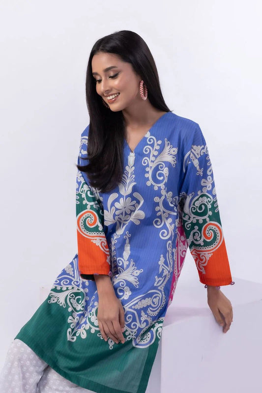 Printed Kurta Top #1290