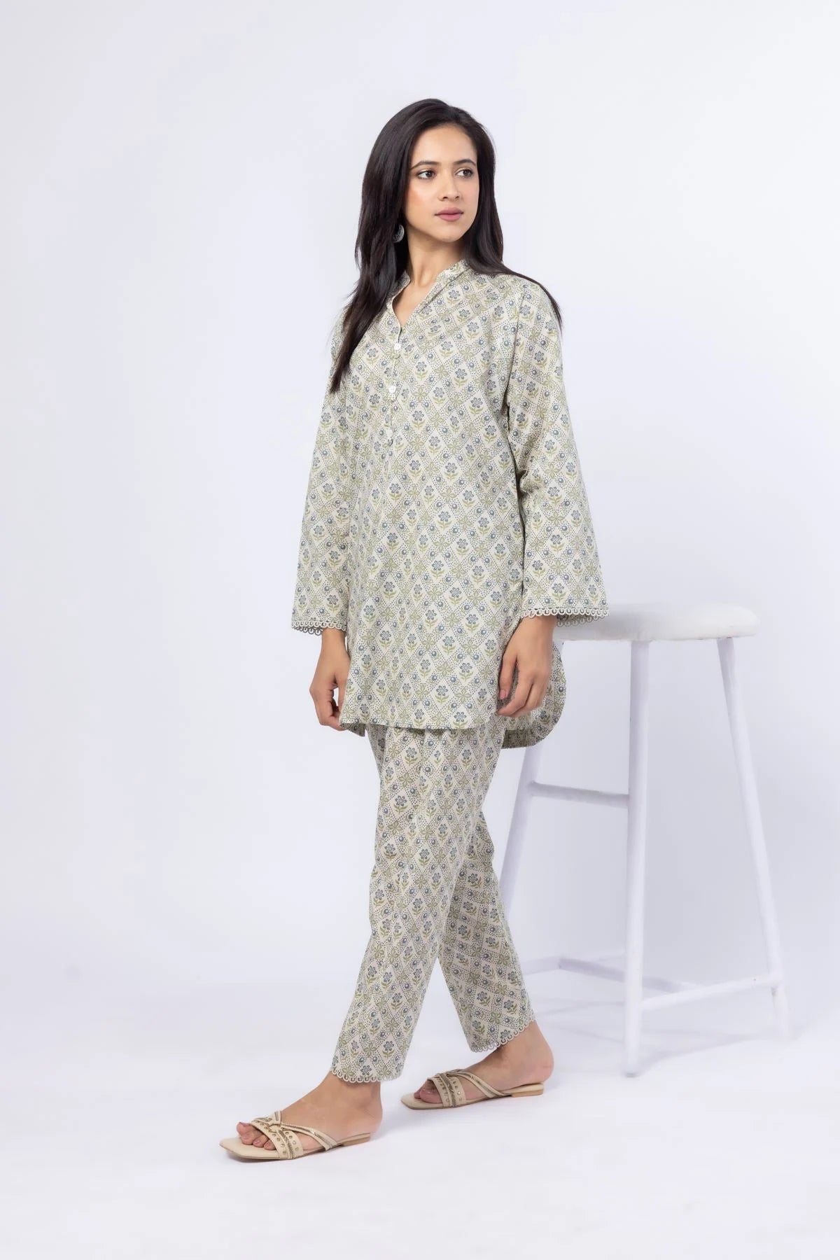 Printed Kurta Top #1295
