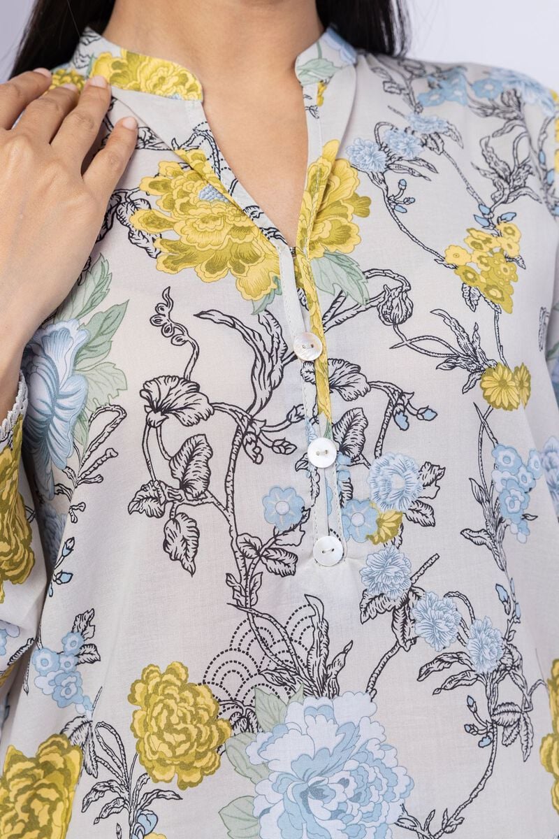 Printed Kurta Top #1291