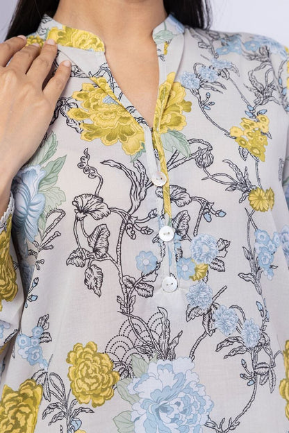 Printed Kurta Top #1291