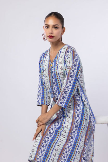 Printed Kurta Top #1287