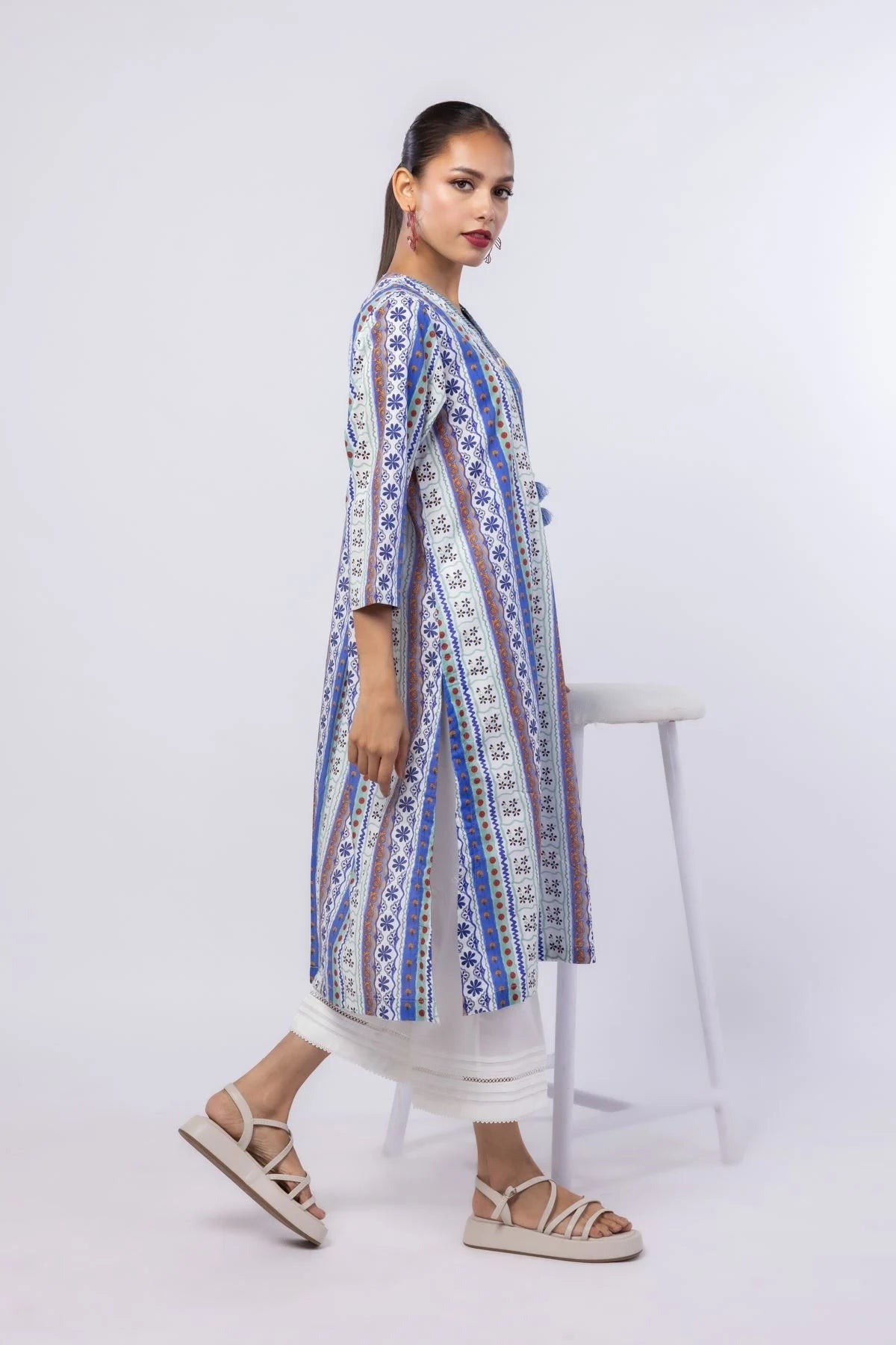 Printed Kurta Top #1287