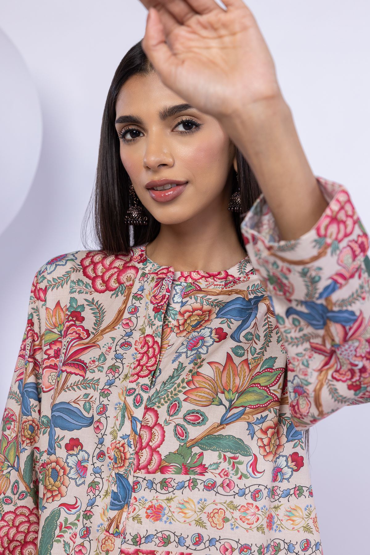 Printed Kurta Top #1301