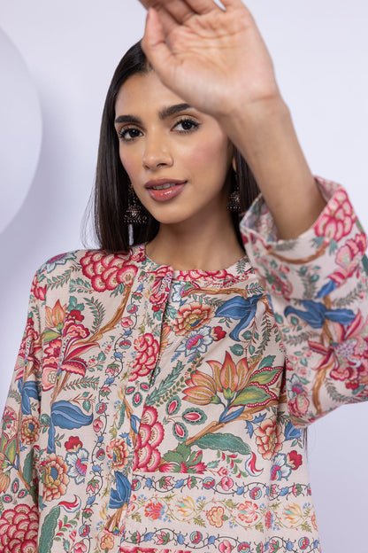 Printed Kurta Top #1301