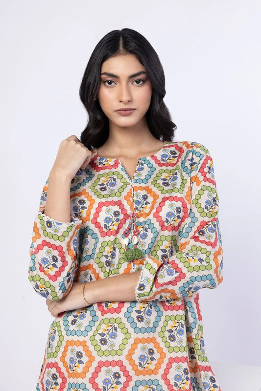 Printed Kurta Top #1280