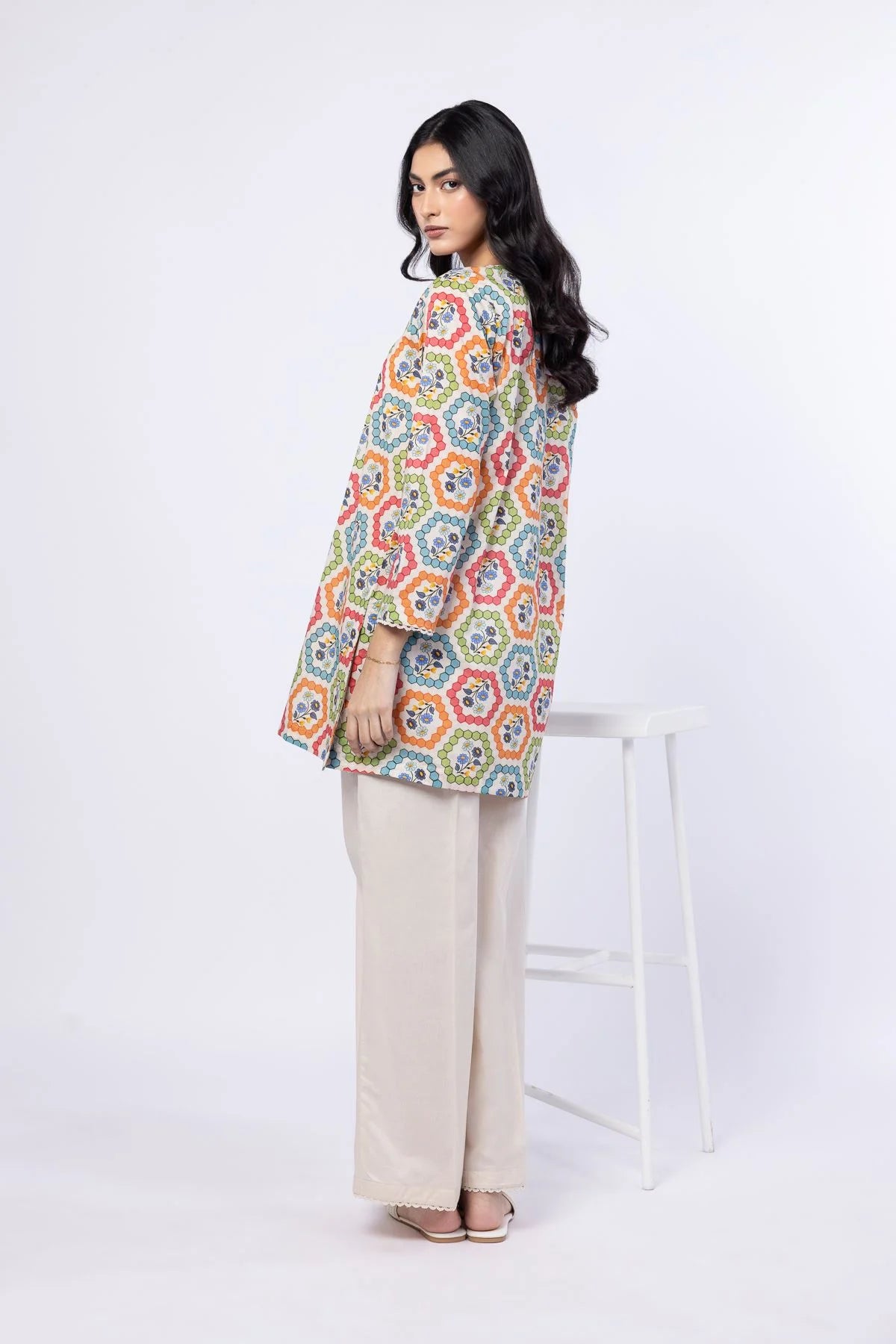 Printed Kurta Top #1280