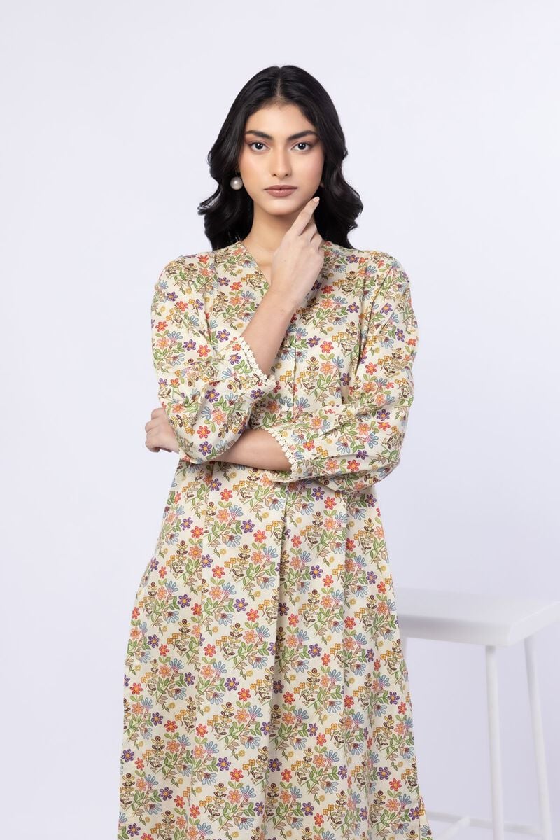 Printed Kurta Top #1293