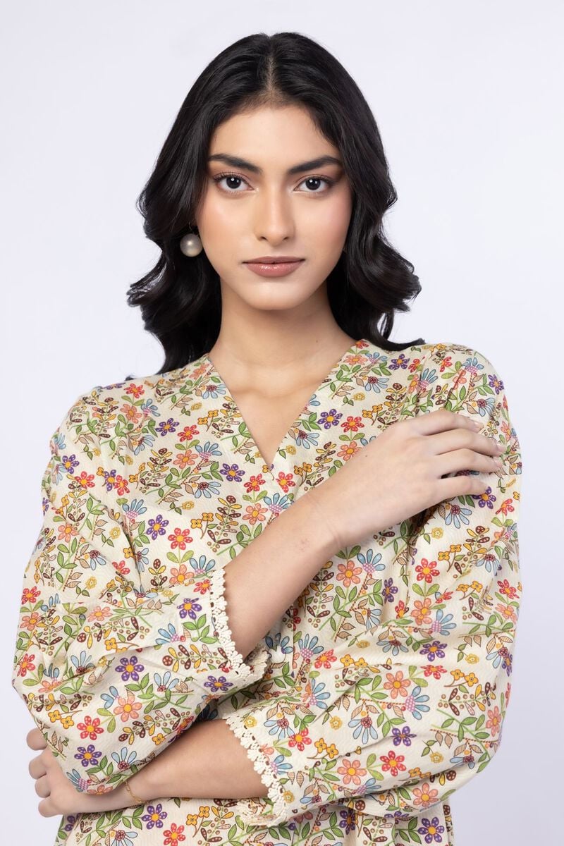 Printed Kurta Top #1293