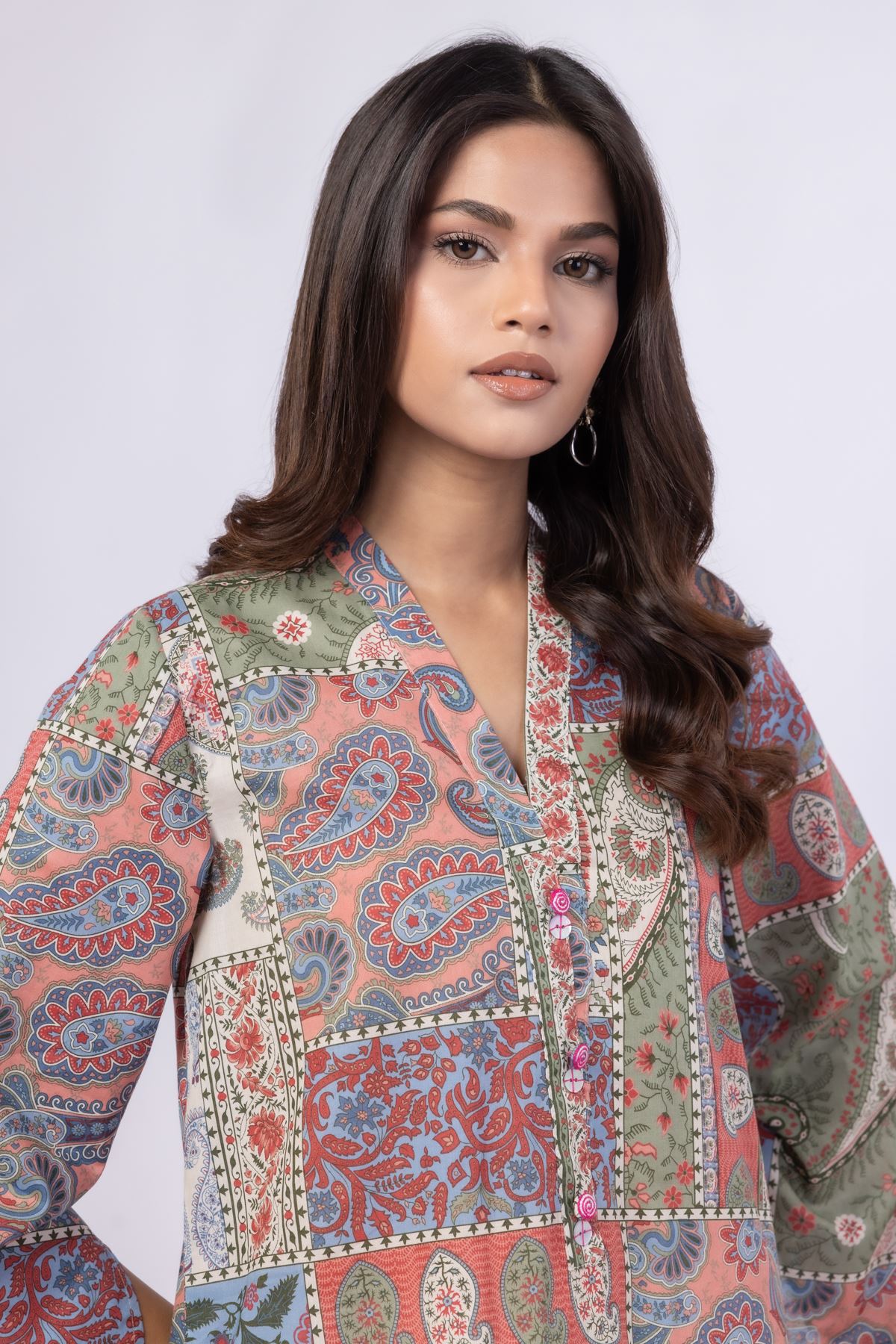 Printed Kurta Top #1283