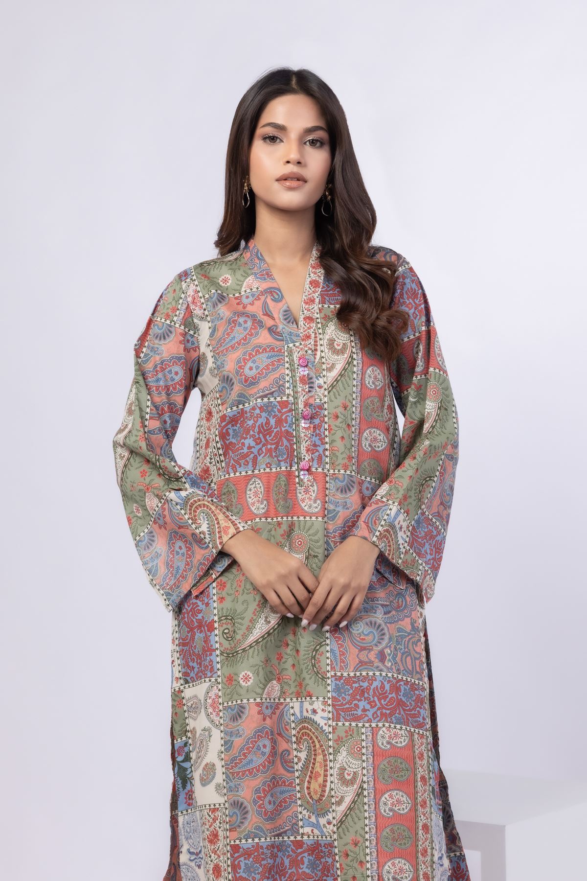 Printed Kurta Top #1283